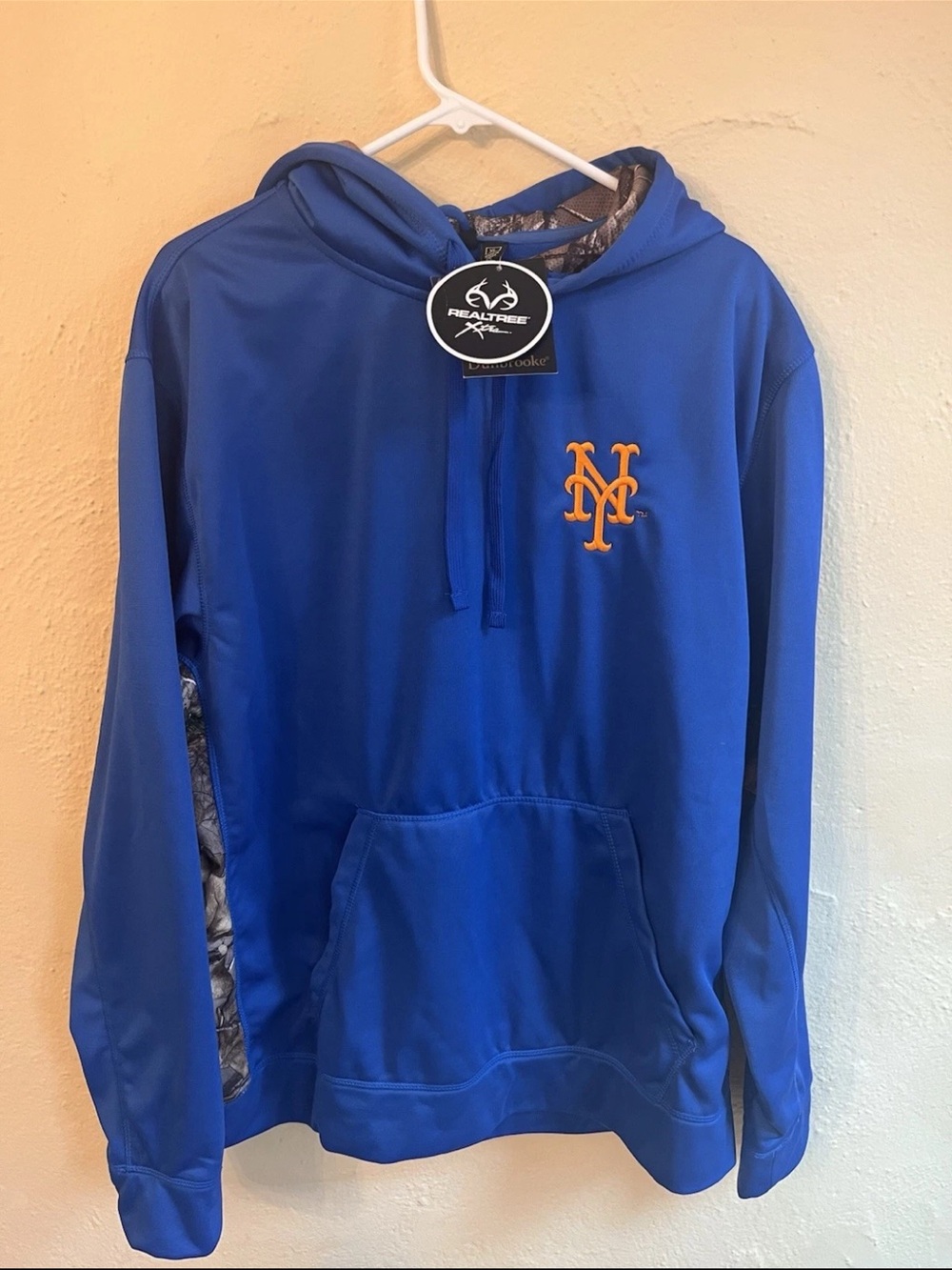 Dunbrooke Realtree New York Mets Hoodie Size XL w/Tags